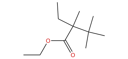 Ethyl 2-ethyl-2,3,3-trimethylbutanoate